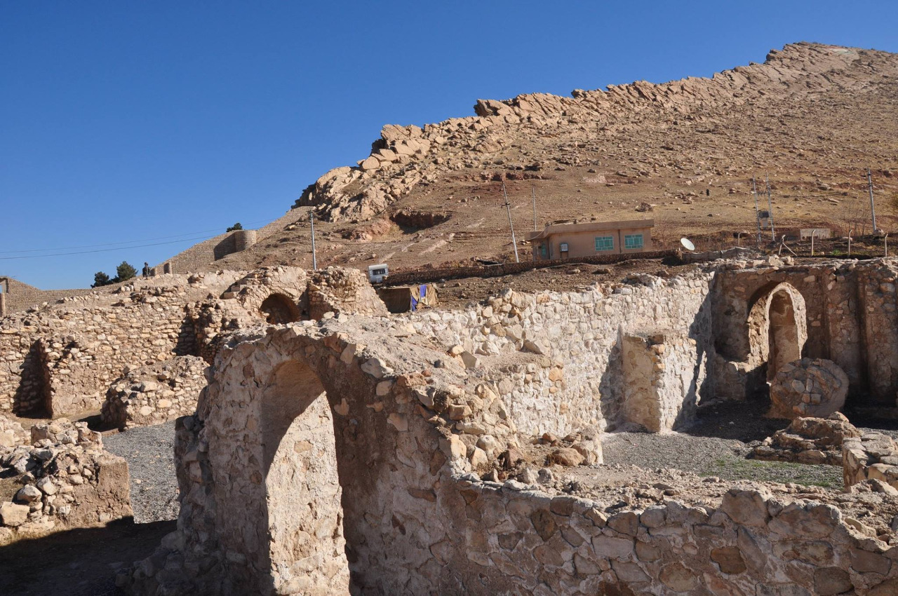 The ruins of the ancient Bazyan Church (Photo: Goran Sabah Ghafour)